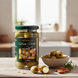 Organic Green Olives With Almonds
